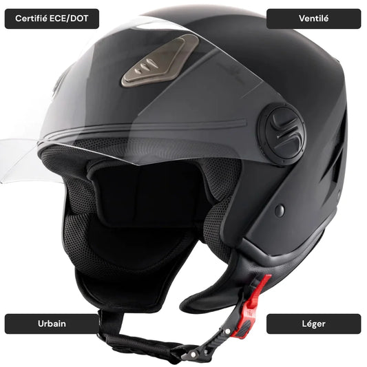 Casque moto jet ventilé - AirRide