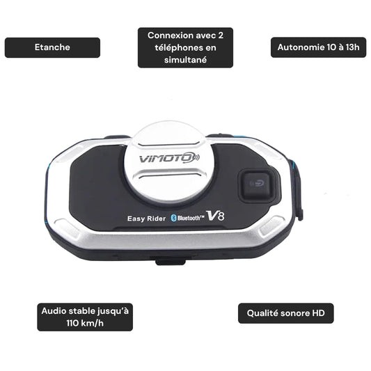 Intercom moto Bluetooth - Easy Rider