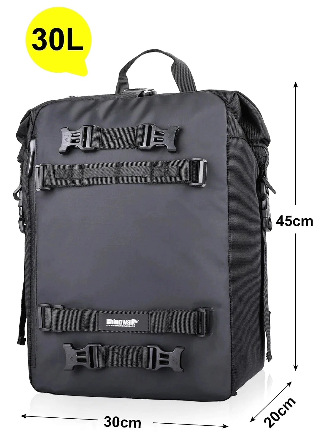 Sac moto étanche multifonctions 10 à 30L - TrailRider
