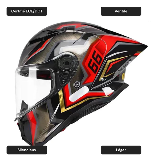 Casque moto intégral sportif - StormEdge2
