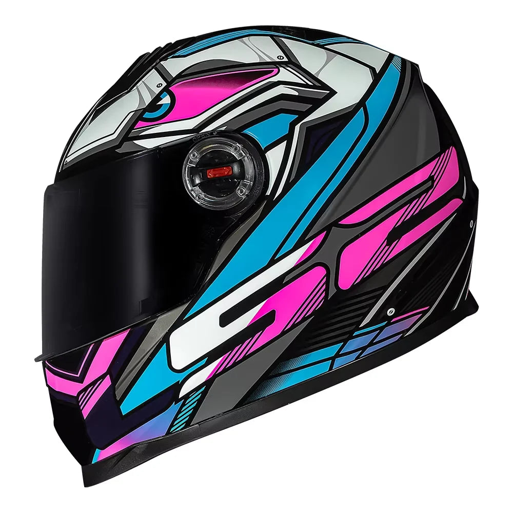 Casque moto intégral résistant - Draze