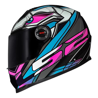 Casque moto intégral résistant - Draze