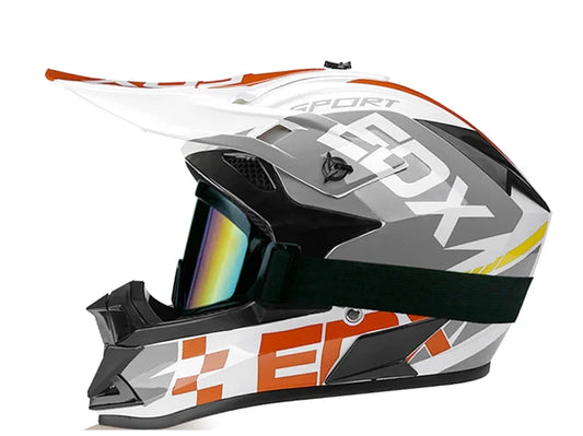 Casque moto cross intégral tout terrain - TrailForce