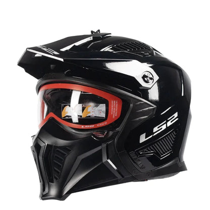 Casque moto cross modulable 3/4 - Drifter