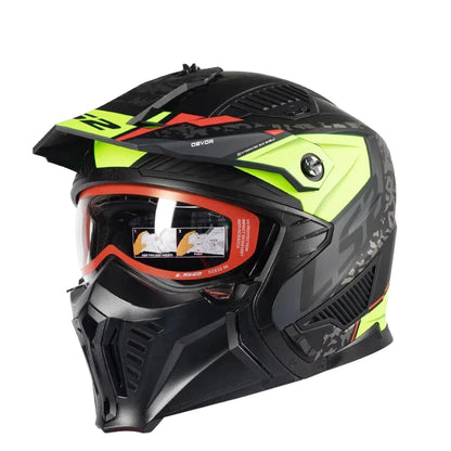 Casque moto cross modulable 3/4 - Drifter