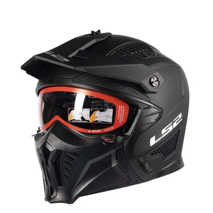 Casque moto cross modulable 3/4 - Drifter