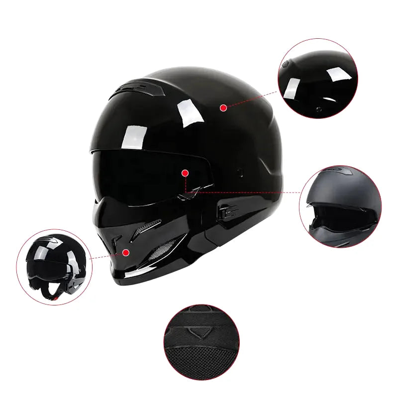 Casque moto intégral connecté - Scorpion