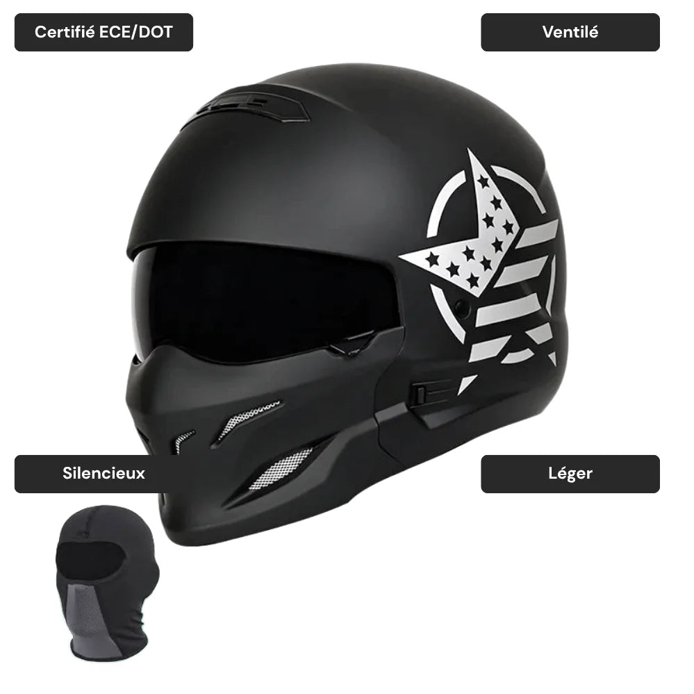 Casque moto intégral connecté - Scorpion