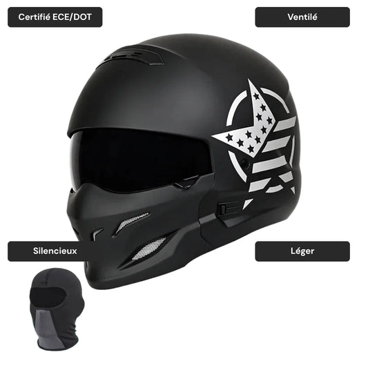 Casque moto intégral connecté - Scorpion