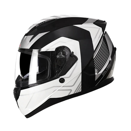 Casque moto intégral double lentille - Titan