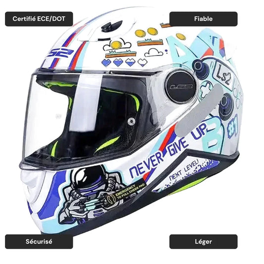 Casque moto intégral enfant - Sprint