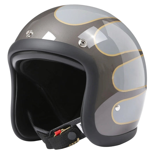 Casque moto jet 500TX élégant -  Horizon