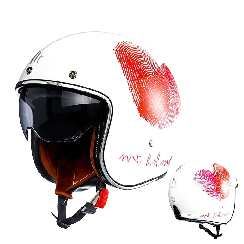 Casque moto jet élégant - Riviera