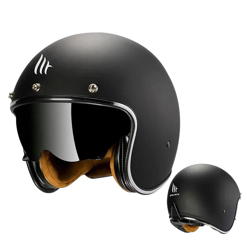 Casque moto jet élégant - Riviera