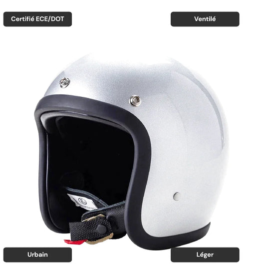 Casque moto jet - TT Classic