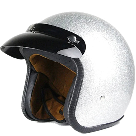 Casque moto jet vintage - Legend