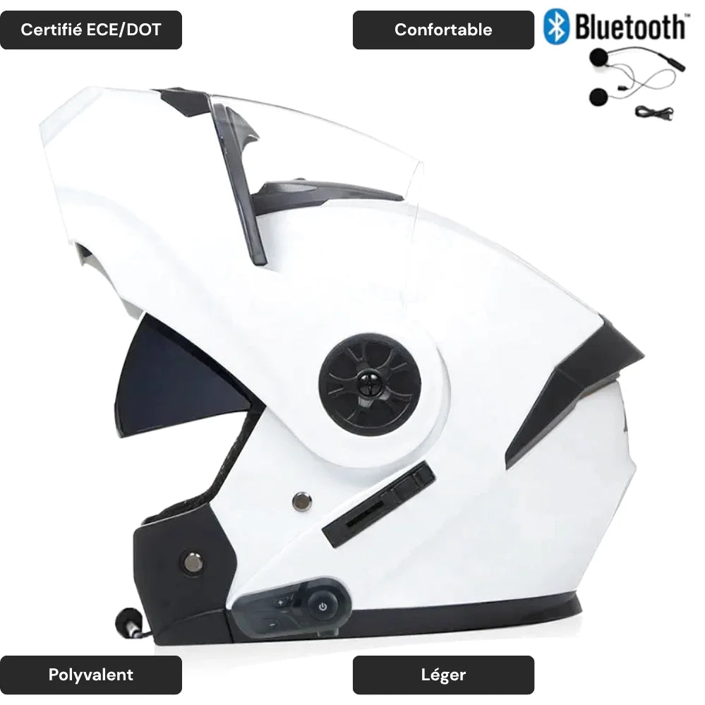 Casque moto modulable rabattable - NeoLink