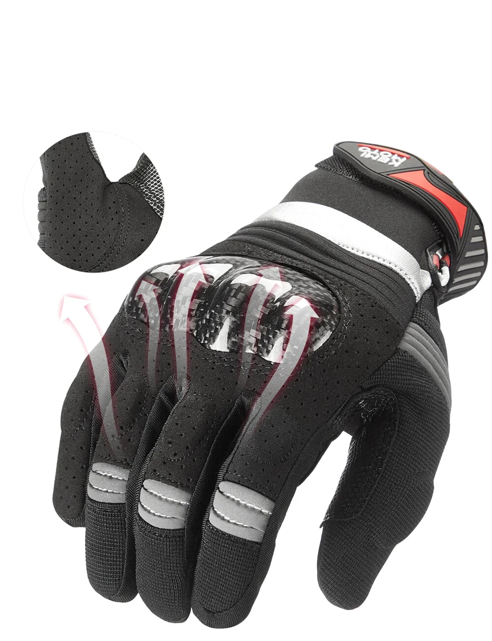 Gants moto été respirants - ProRide