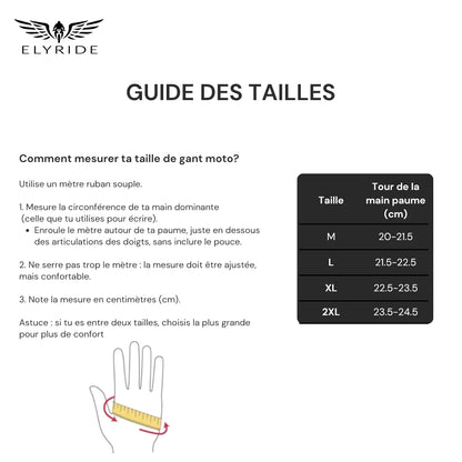 Gants moto été respirants - ProRide