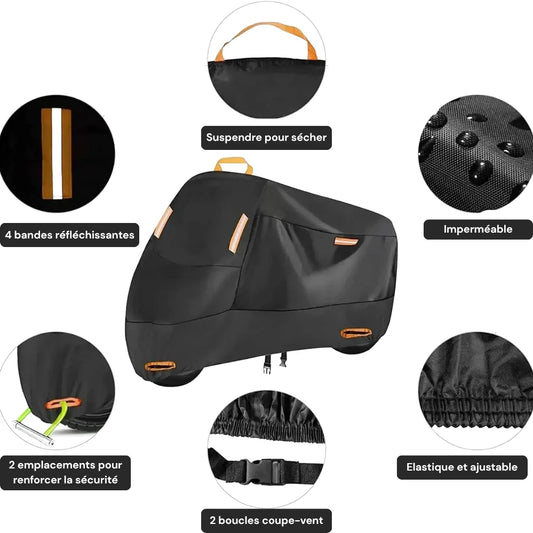 Housse moto étanche - StormGuard