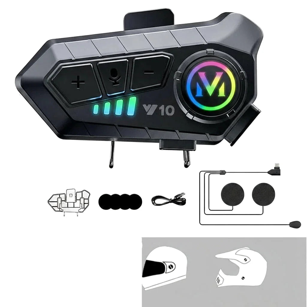 Intercom moto Bluetooth réduction de bruit - Connect