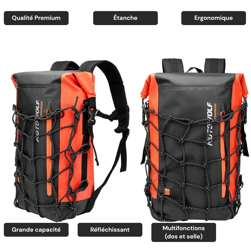 Sac à dos moto étanche 30L - StormBag