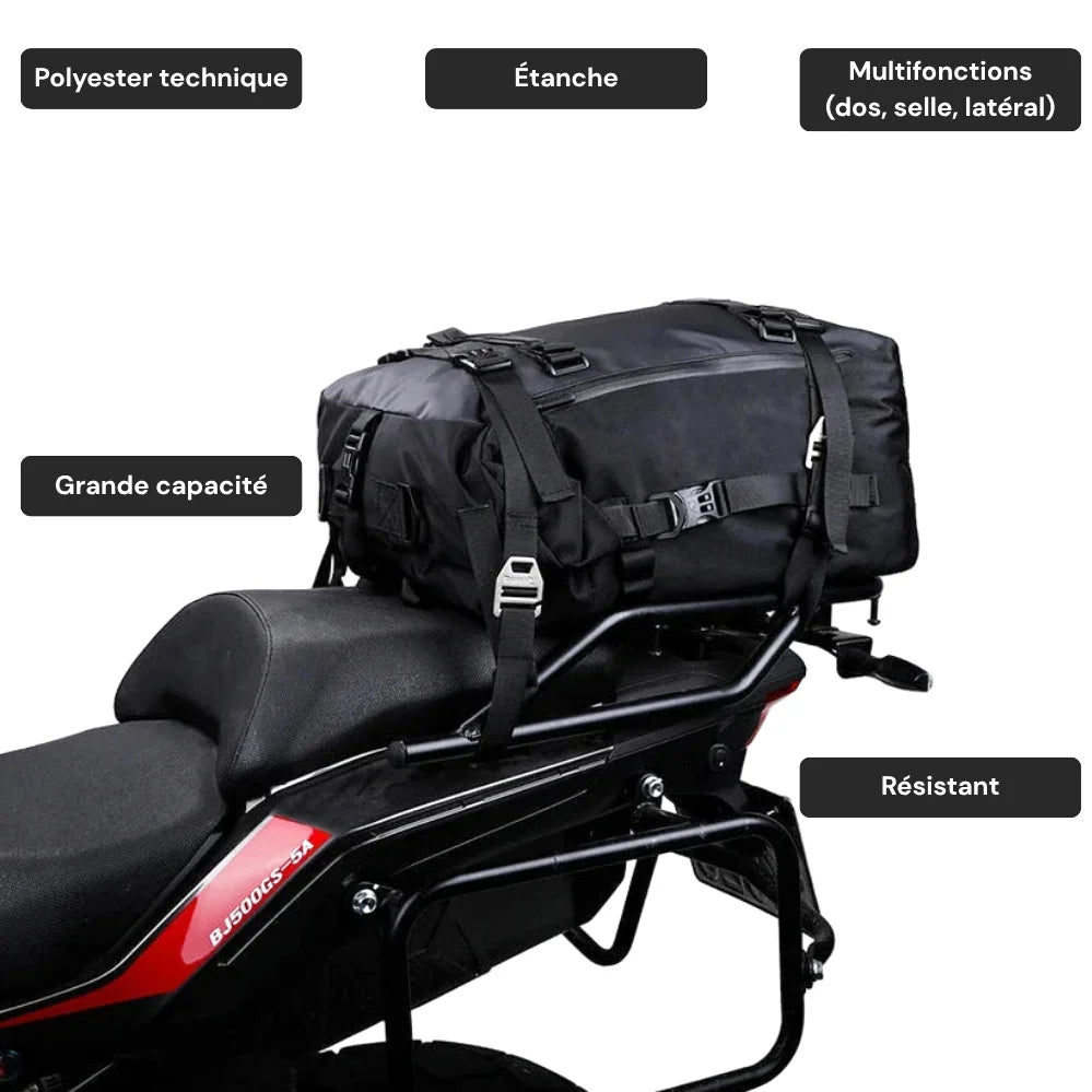 Sac moto étanche multifonctions 10 à 30L - TrailRider