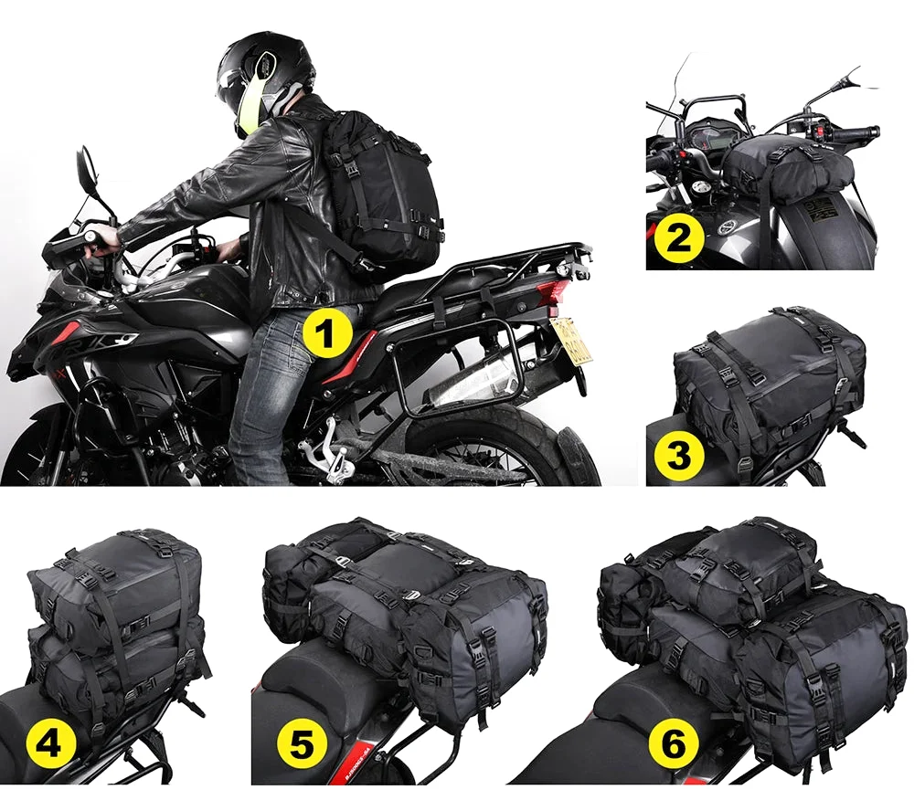 Sac moto étanche multifonctions 10 à 30L - TrailRider