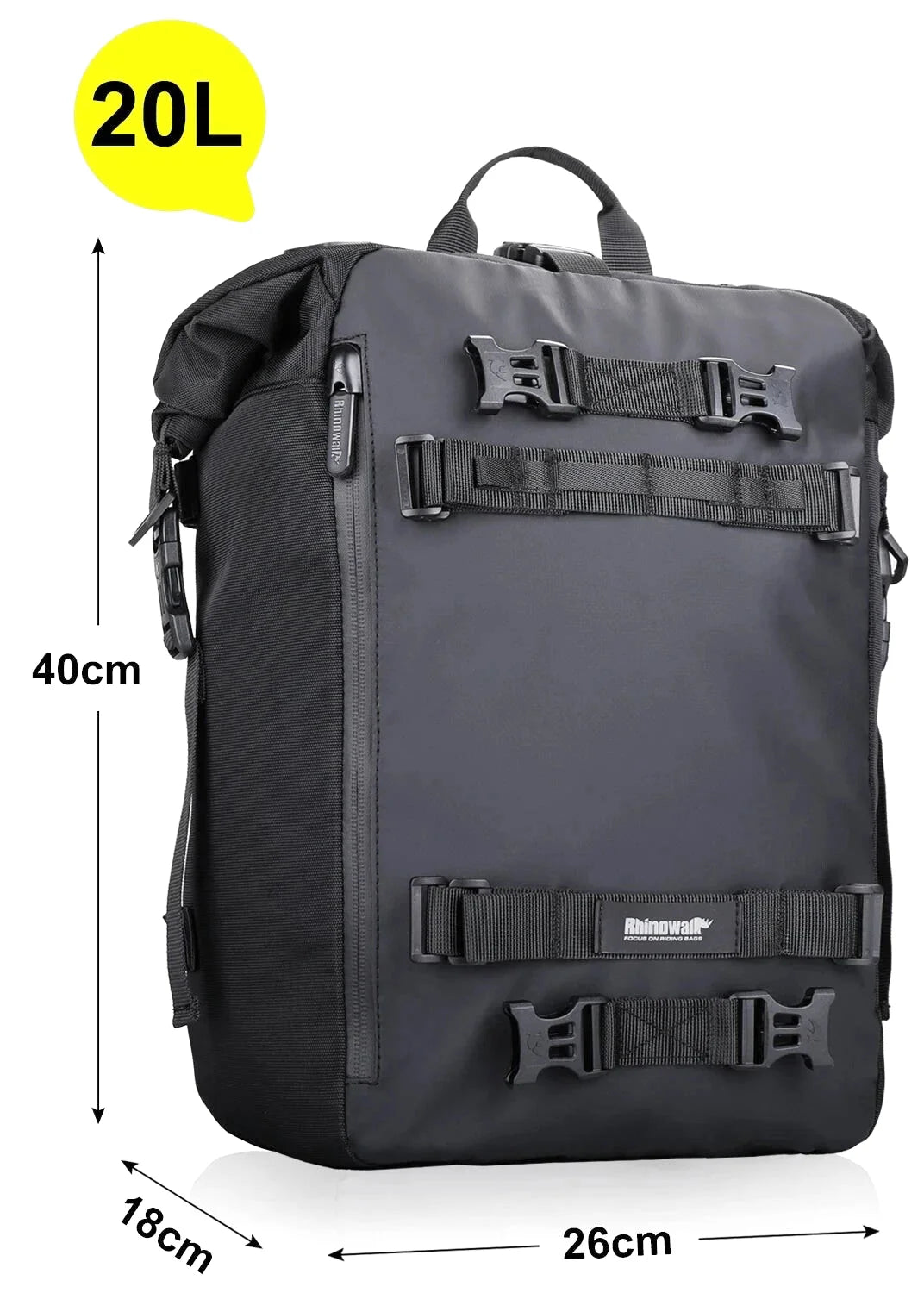 Sac moto étanche multifonctions 10 à 30L - TrailRider